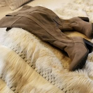 Lane Bryant Suede Under the Knee Boots